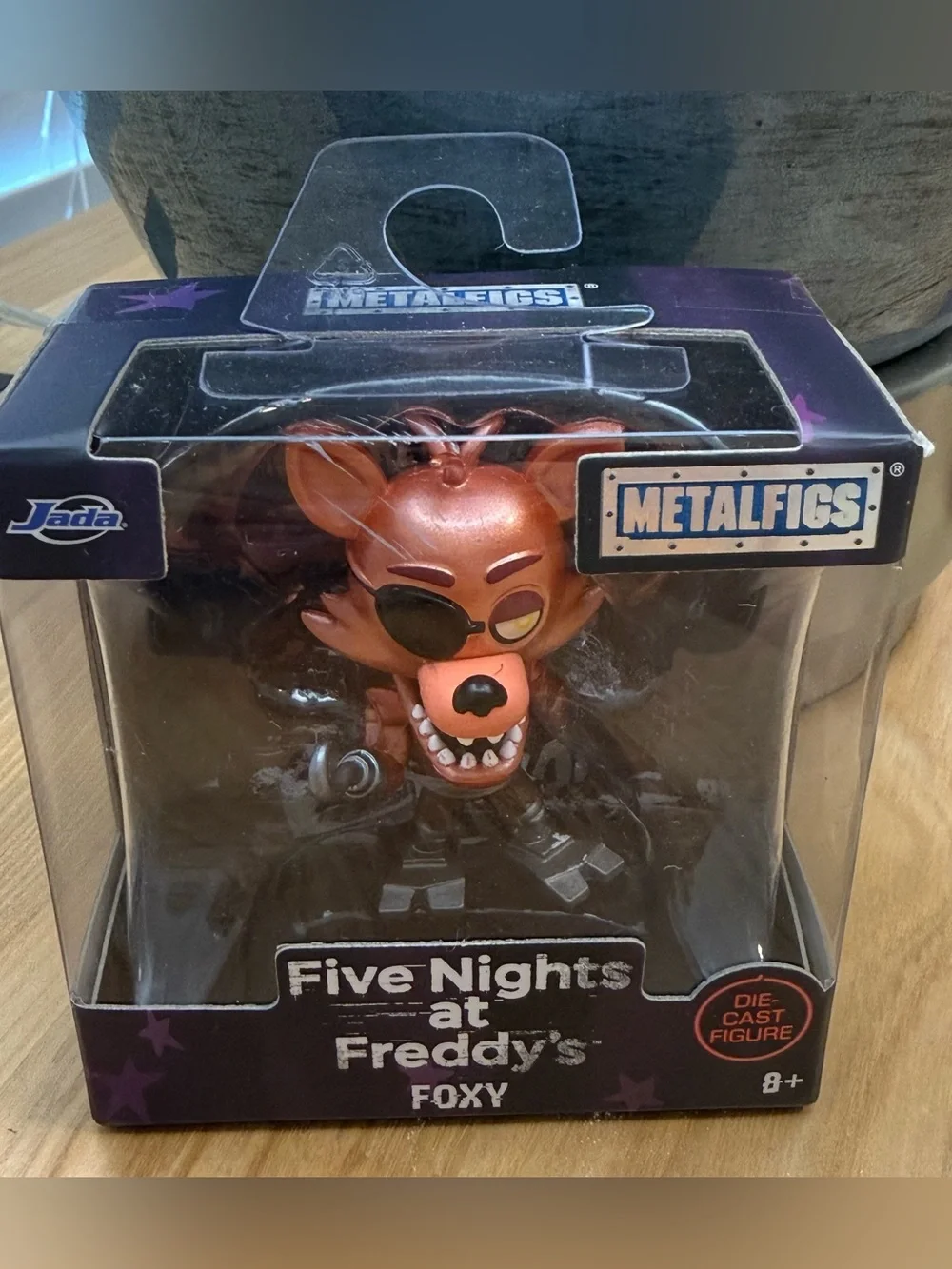 🆕 Jada MetalFigs Five Nights at Freddy's Foxy Figure - Copper/Black